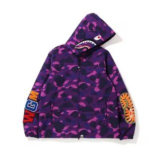 Bape Camo Shark Jacket
